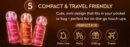 Crazy Girl Mirror Lip Glaze Lip Oil – Color Changing Hydrating Lip Gloss for Soft & Glossy Lips