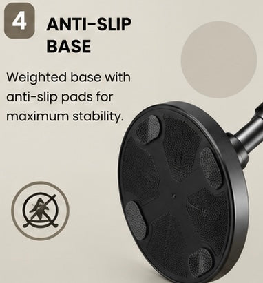 Adjustable Rotatable Mobile Phone Stand – Height Adjustable Desk Holder for Smartphones & Tablets
